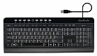 Клавиатура KREOLZ KM21U, USB, проводная, 9 дополнительных клавиш, SLIM, цвет черный