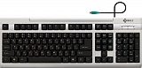 Клавиатура KREOLZ KS302sb , PS/2 silver-black